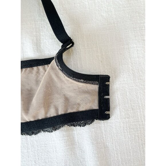 Victoria’s‎ Secret Biofit Demi Uplift Black Lace Bra 38D - Picture 11 of 13